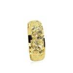 wedding band ring №204 yellow