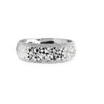 wedding band ring №211 white