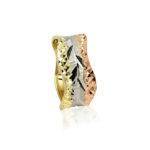 three colors wedding ring №302