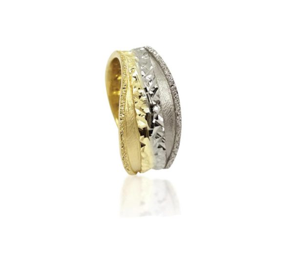 two colors wedding ring №404
