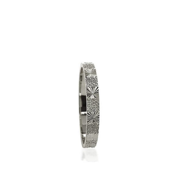 wedding band ring №103 white
