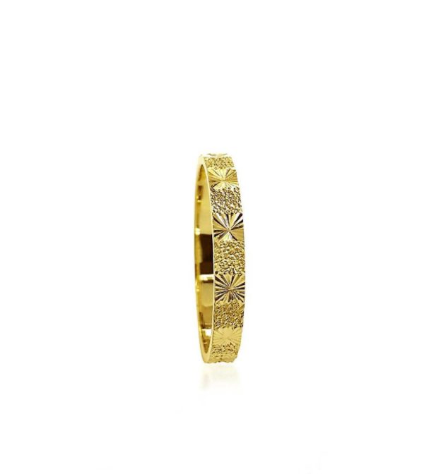 wedding band ring №103 yellow