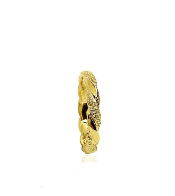 wedding band ring №200 yellow