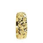 wedding band ring №203 yellow