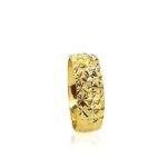 wedding band ring №205 yellow