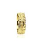 wedding band ring №209 yellow