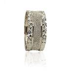 wedding band ring №304 white