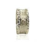 wedding band ring №305 white