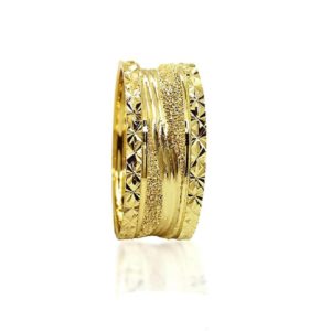 wedding band ring №306 yellow