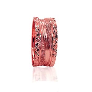 wedding band ring №306 rose