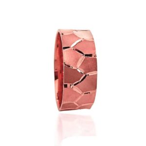 wedding band ring №307 rose