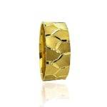 wedding band ring №307 yellow