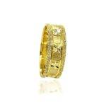 wedding band ring №308 yellow