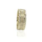 wedding band ring №309 white