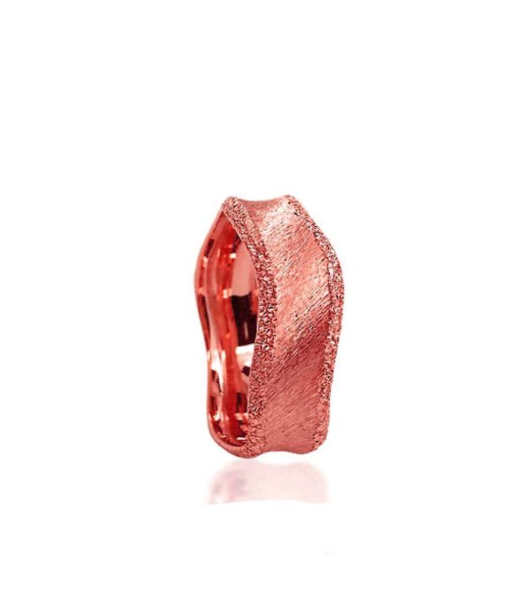 wedding band ring №310 rose