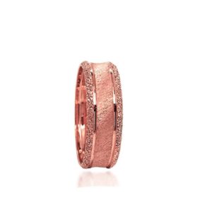 wedding band ring №311 rose
