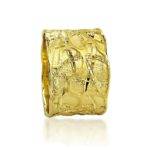wedding band ring №400 yellow