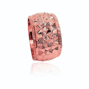 wedding band ring №402 rose