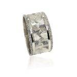 wedding band ring №403 white