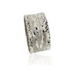 wedding band ring №404 white