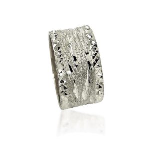 wedding band ring №404 white