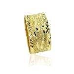 wedding band ring №404 yellow