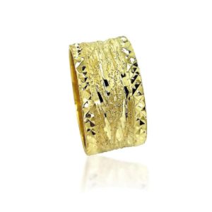 wedding band ring №404 yellow