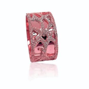 wedding band ring №407 rose