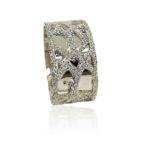 wedding band ring №407 white