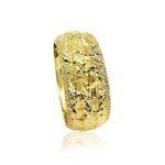 wedding band ring №409 yellow