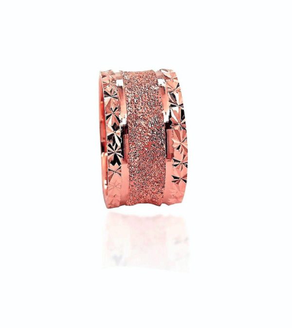 wedding band ring №410 rose