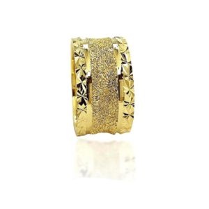 wedding band ring №410 yellow