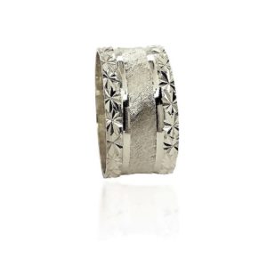 wedding band ring №411 white