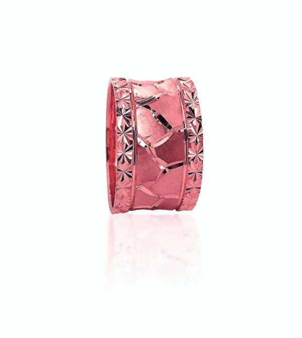 wedding band ring №415 rose