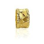 wedding band ring №415 yellow