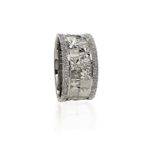 wedding band ring №419 white