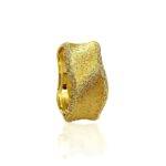 wedding band ring №421 yellow