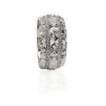 wedding band ring №422 white