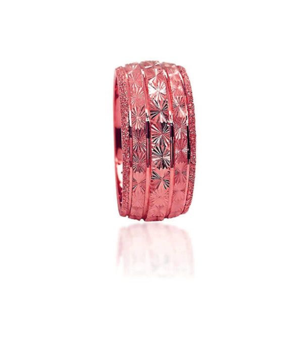 wedding band ring №423 rose