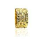 wedding band ring №424 yellow
