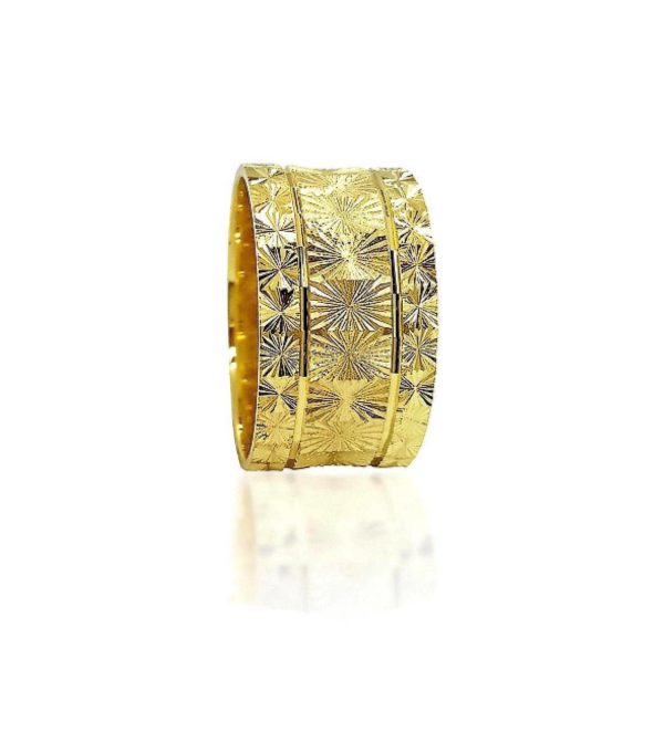 wedding band ring №424 yellow