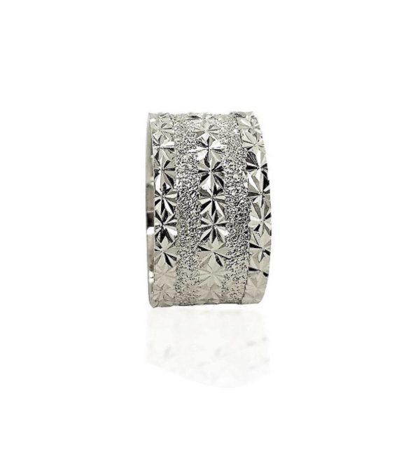 wedding band ring №427 white