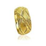 wedding band ring №500 yellow