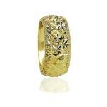 wedding band ring №502 yellow