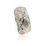 wedding band ring №504 white