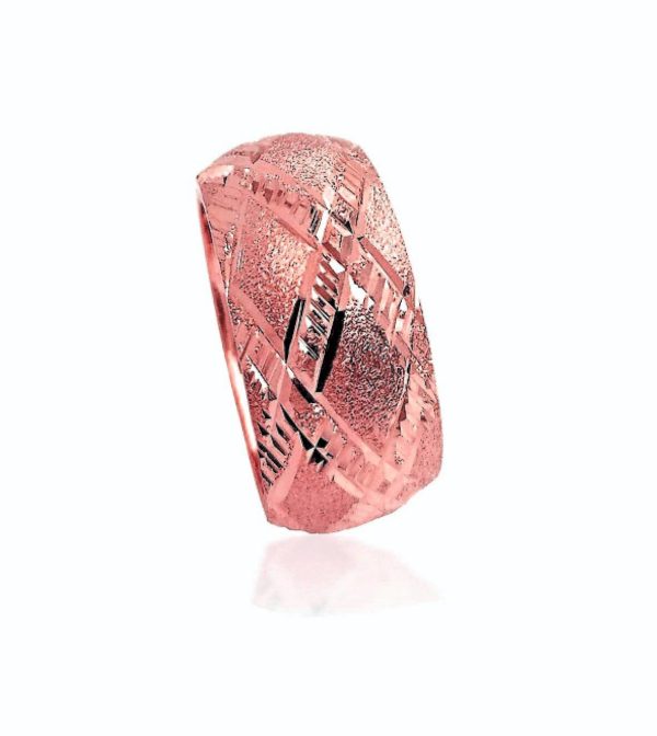 wedding band ring №504 rose