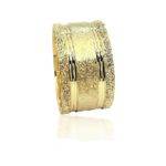 wedding band ring №505 yellow