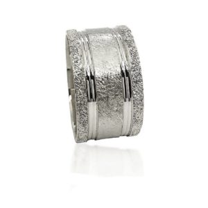 wedding band ring №505 white