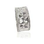 wedding band ring №506 white