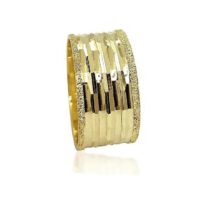 wedding band ring №507 yellow